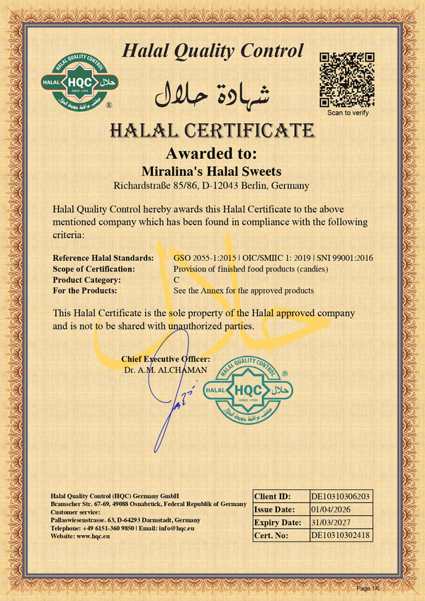 Halal Zertifikat