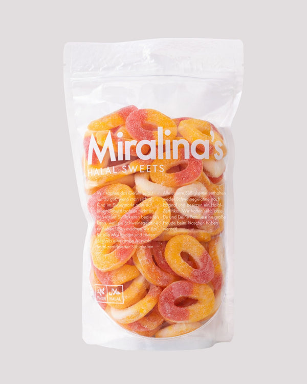 Pfirsichringe (500g)