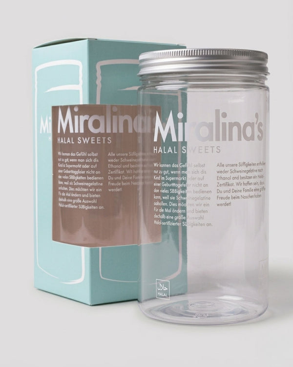 Wiederbefüllbare Dose (1500ml) | ideal für Candy Bar